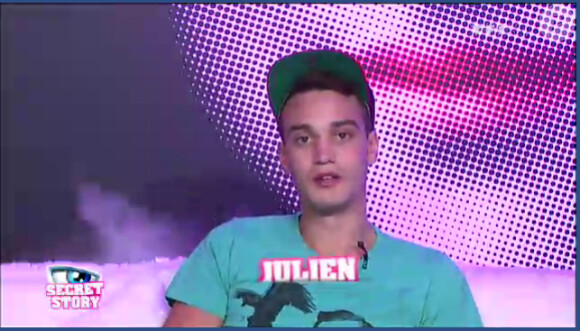 Julien dans Secret Story 6, mercredi 15 août 2012 sur TF1