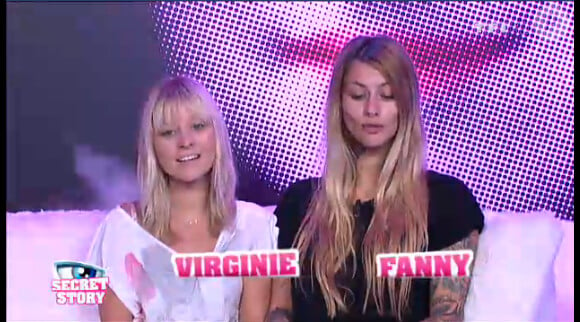 Fanny et Virginie dans la quotidienne de Secret Story 6 le mercredi 16 août 2012 sur TF1