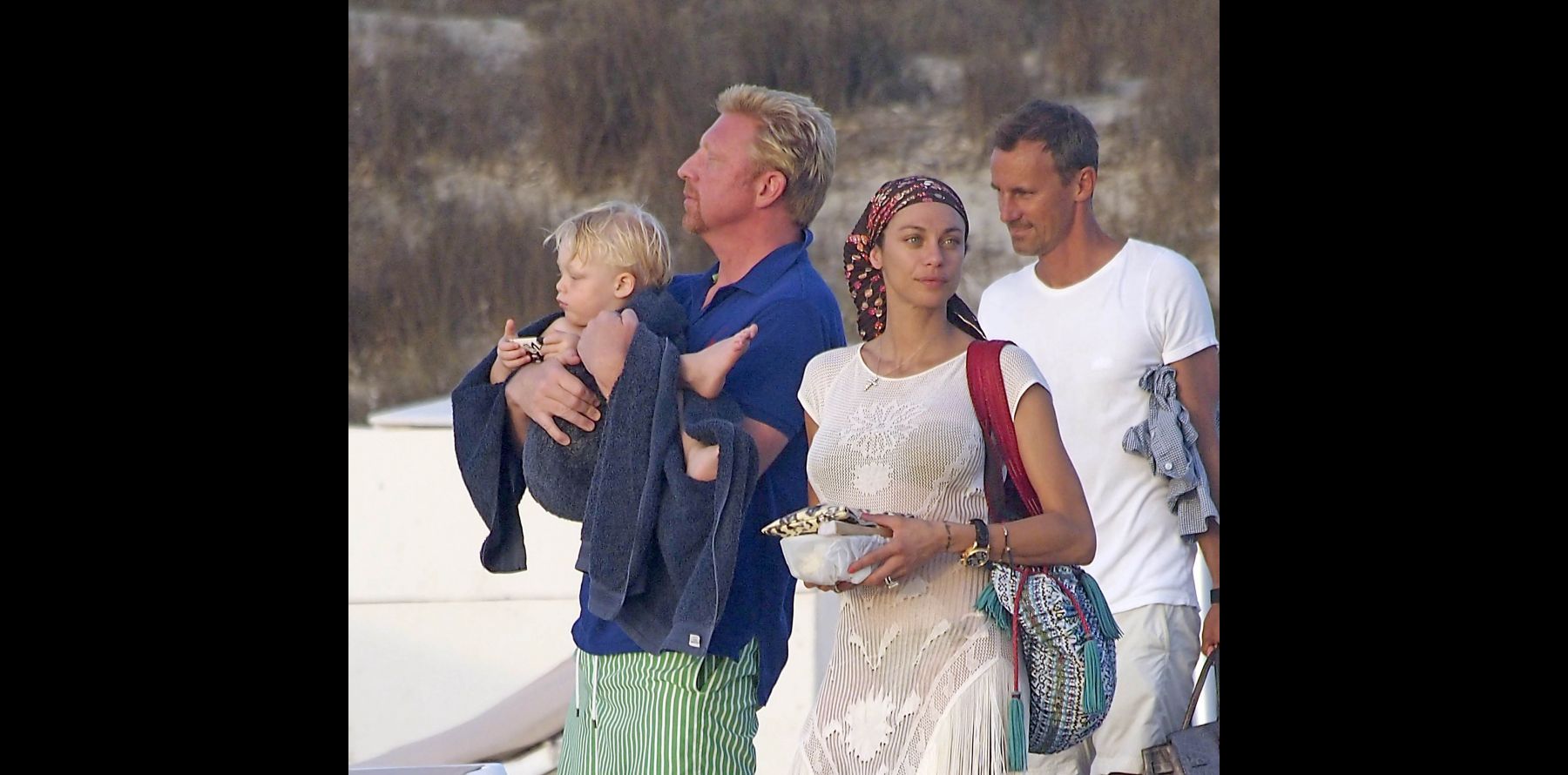 Boris Becker : Tendres Vacances Avec Son Fils Amadeus Et Sa Belle Lilly ...