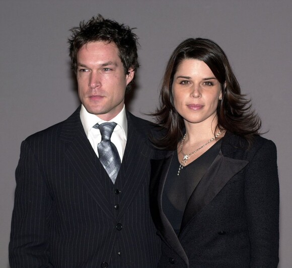 Neve Campbell et son ex-mari John Light à Monte Carlo, le 18 avril 2004.
