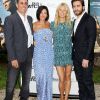 Jerry et Jessica Seinfeld, Gwyneth Paltrow et Jake Gyllenhaal lors d'une projection privée du film End of Watch organisée à East Hampton dans l'Etat de New York le 19 août 2012