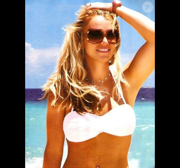 Britney Spears, magnifique en bikini blanc immaculé