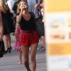 Kate Moss et sa fille Lila prennent du bon temps à Saint-Tropez le 20 août 2012