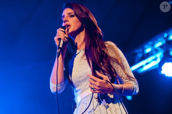 Lana Del Rey sur la scène en juillet 2012
