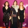 Carine Tardieu, Agnès Jaoui et Raphaëlle Moussafir le 8 juin 2012 lors de la présentation du film Du vent dans mes mollets