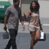 Brandy et son amoureux Ryan Press, qui n'est autre que son producteur, se promènent dans un parc à Los Angeles, le mercredi 22 août 2012.
