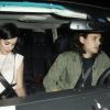 Katy Perry et John Mayer quittant le Chateau Marmont à Los Angeles, le 1er août 2012.