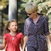 Michelle Williams et sa fille Matilda en balade à Los Angeles le 23 août 2012