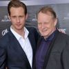 Stellan Skarsgard et son fils Alexander en avril 2012 à Los Angeles.