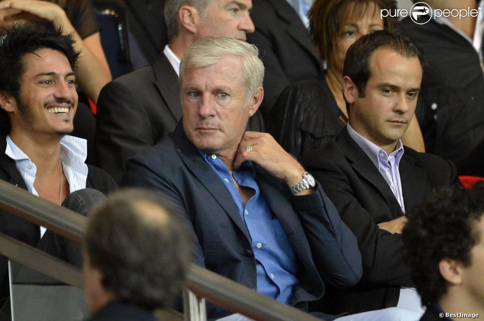 Luis Fernandez lors de la rencontre entre son ancien club ...