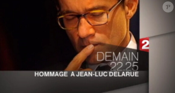 Jean-Luc Delarue dans la bande-annonce de l'émission Jean-Luc Delarue... Toute une histoire sur France 2 le 28 août 2012 