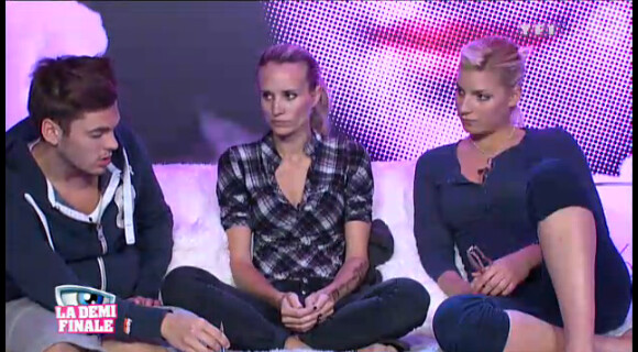 Yoann, Audrey et Nadège dans la quotidienne de Secret Story 6 le lundi 27 août 2012 sur TF1