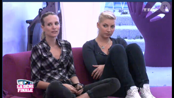 Nadège et Audrey dans la quotidienne de Secret Story 6 le lundi 27 août 2012 sur TF1