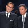 Michel Drucker et Jean-Luc Delarue en 2003 aux Victoires de la Musique