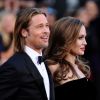 Brad Pitt et Angelina Jolie le 26 février 2012 lors des Oscars