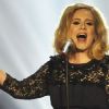 La chanteuse Adele durant les Brit Awards à Londres, le 21 février 2012.