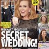 Adele et sa possible alliance en couverture du magazine américain Lie&Style, août 2012.