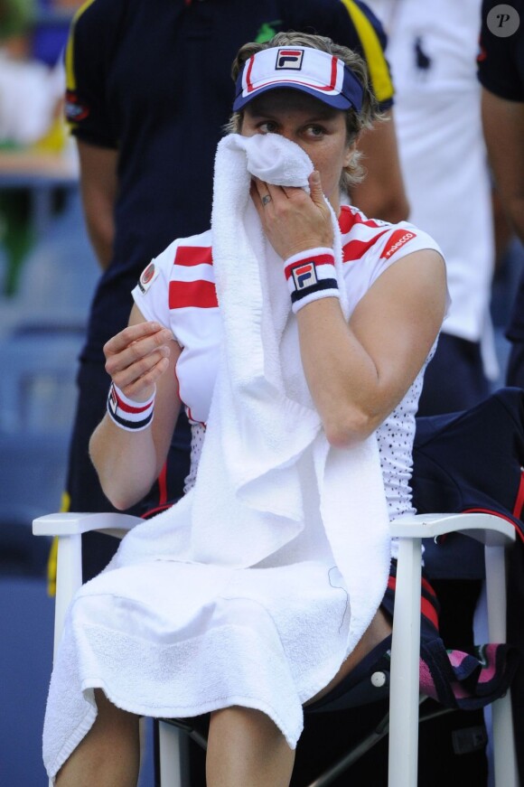 Kim Clijsters a mis un terme à sa carrière en simple le 29 août 2012 à New York après sa défaite lors du second tour de l'US Open