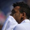 Grosse désillusion pour Jo-Wilfried Tsonga qui s'est incliné au second tour de l'US Open face au modeste Slovaque Martin Klizan le 30 août 2012 à New York