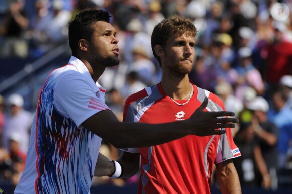Jo-Wilfried Tsonga s'est incliné au second tour de l'US Open face au modeste Slovaque Martin Klizan le 30 août 2012 à New York