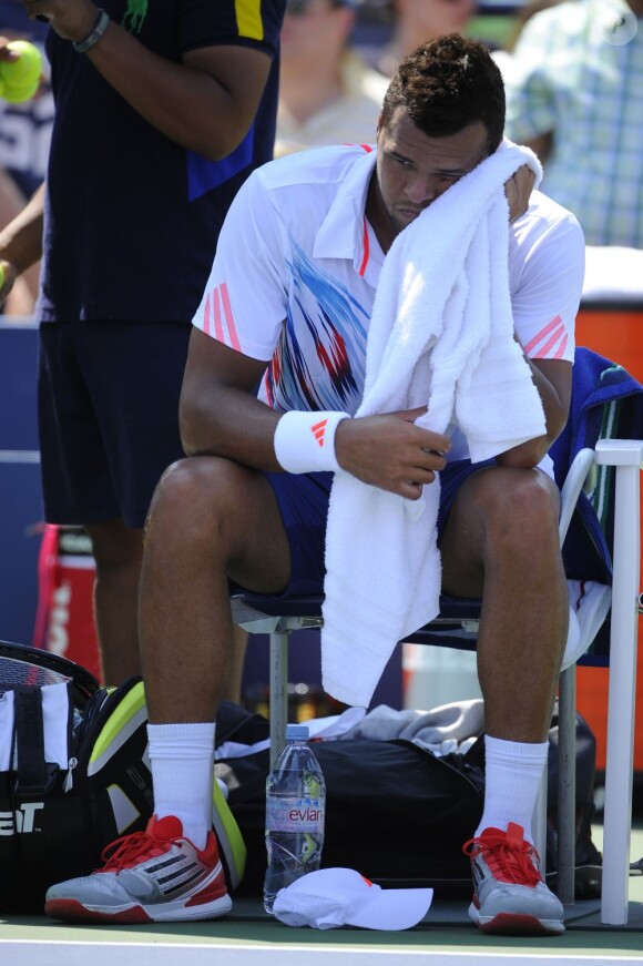 Jo-Wilfried Tsonga s'est incliné au second tour de l'US Open face au modeste Slovaque Martin Klizan le 30 août 2012 à New York