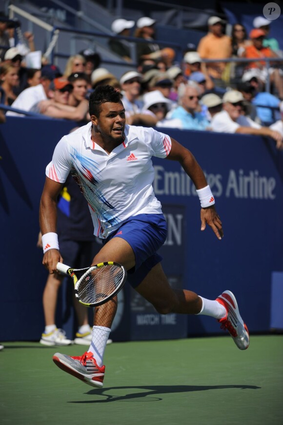 Jo-Wilfried Tsonga s'est incliné au second tour de l'US Open face au modeste Slovaque Martin Klizan le 30 août 2012 à New York