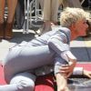 Ellen DeGeneres reçoit son étoile sur le Walk of Fame à Hollywood, le 4 septembre 2012