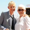 Ellen DeGeneres reçoit son étoile sur le Walk of Fame à Hollywood devant sa maman, le 4 septembre 2012