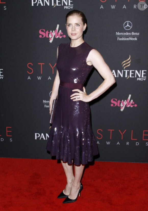 Amy Adams lors des Style Awards 2012 au Lincoln Center. New York, le 5 septembre 2012.