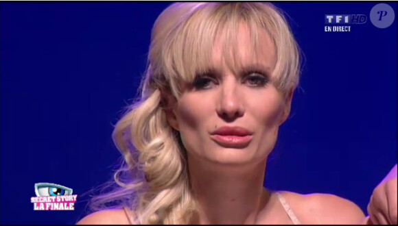 Les finalistes font leurs adieux à la maison lors de la finale de Secret Story 6, vendredi 7 septembre 2012 sur TF1