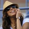 La sublime Eva Longoria assiste à la demi-finale dame du tournoi de l'US Open, à New York, le 7 septembre 2012