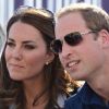 Le prince William et Kate le 30 juillet 2012 à Londres