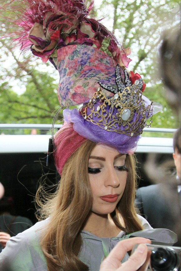 Lady Gaga le 10 septembre 2012 à Londres