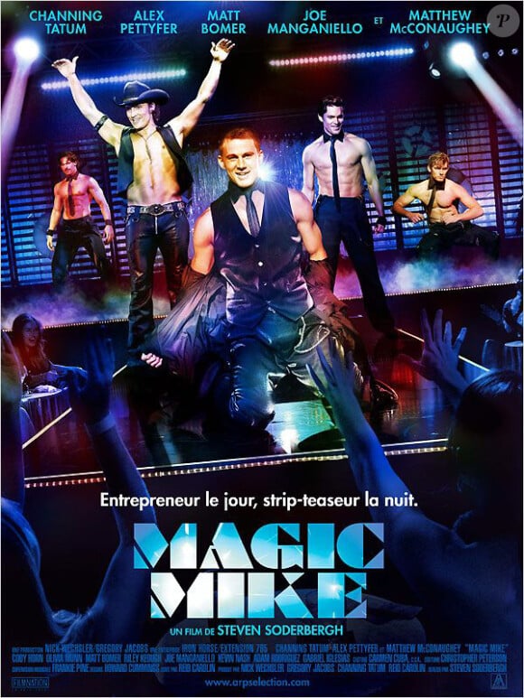 Channing Tatum dans Magic Mike, le dernier film de Steven Soderbergh.