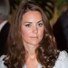 Kate Middleton à Kuala Lumpur lors de son arrivée en Malaisie dans le cadre de la tournée en Asie du sud-est avec le prince William le 13 septembre 2012