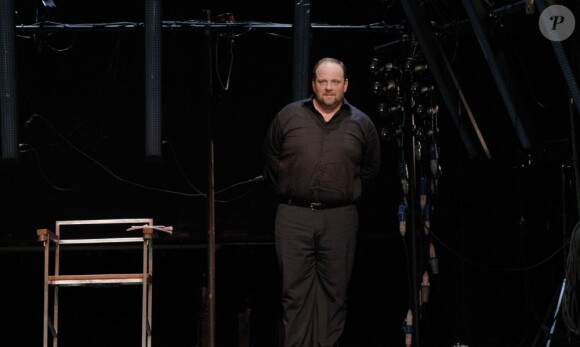 Grégory Gadebois dans la pièce Des fleurs pour Algernon. Vendredi 14 septembre 2012