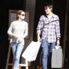 Emma Watson et son petit ami Will Adamowicz quittent le magasin Williams-Sonoma à New York. Le 16 septembre 2012.