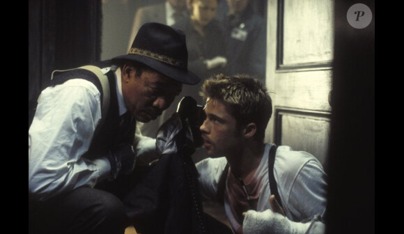 Image du film Se7en avec Morgan Freeman et Brad Pitt