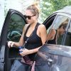 Jessica Alba arrive à son cours de Pilates à West Hollywood le 19 septembre 2012