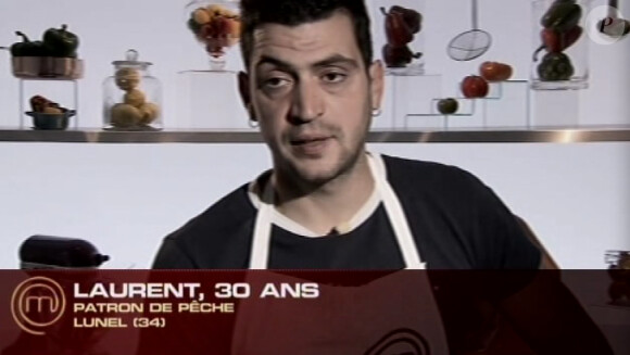 Laurent dans Masterchef 2012 le jeudi 20 septembre 2012 sur TF1