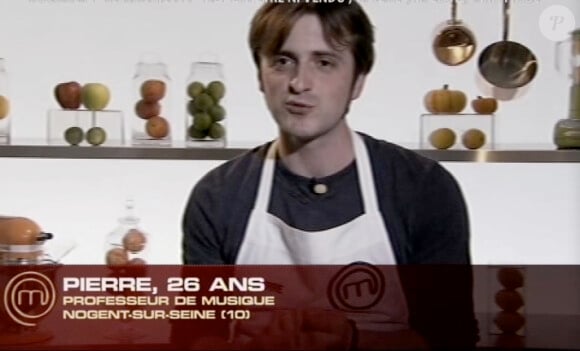 Pierre dans Masterchef 2012 le jeudi 20 septembre 2012 sur TF1