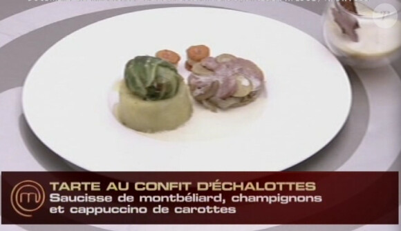 De très bonnes recettes dans Masterchef 2012 le jeudi 20 septembre 2012 sur TF1