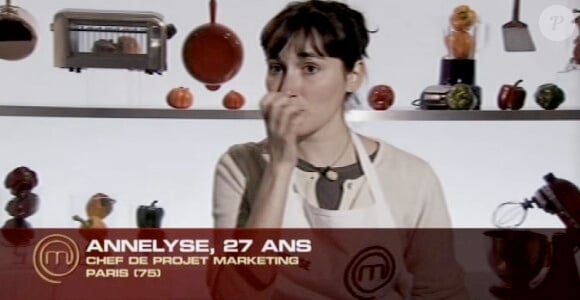 AnneLise dans Masterchef 2012 le jeudi 20 septembre 2012 sur TF1