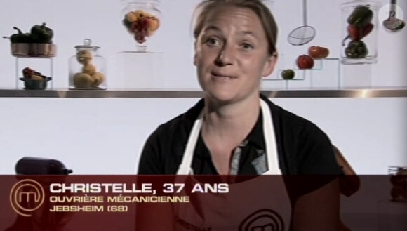 Christelle dans Masterchef 2012 le jeudi 20 septembre 2012 sur TF1