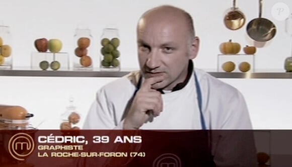 Cédric dans Masterchef 2012 le jeudi 20 septembre 2012 sur TF1
