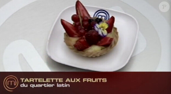 De superbes assiettes dans Masterchef 2012 le jeudi 20 septembre 2012 sur TF1