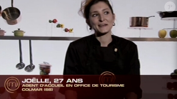 Joëlle dans Masterchef 2012 le jeudi 20 septembre 2012 sur TF1