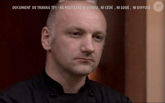 Cédric dans Masterchef 2012 le jeudi 20 septembre 2012 sur TF1
