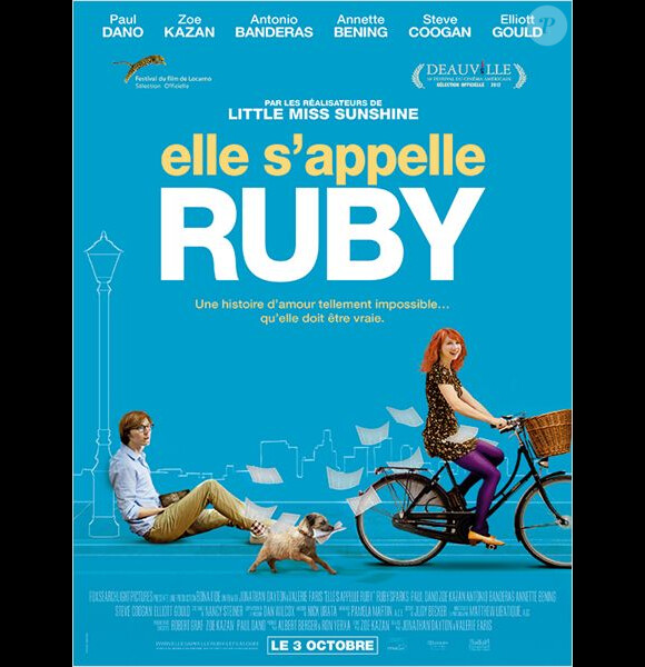 Zoe Kazan et Paul Dano dans Elle s'appelle Ruby, en salles le 3 octobre.