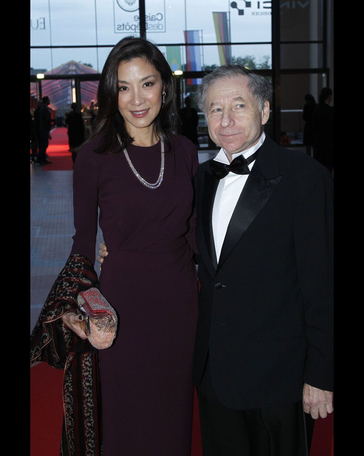 Photo : Jean Todt et Michelle Yeoh lors de la soirée d'inauguration de ...